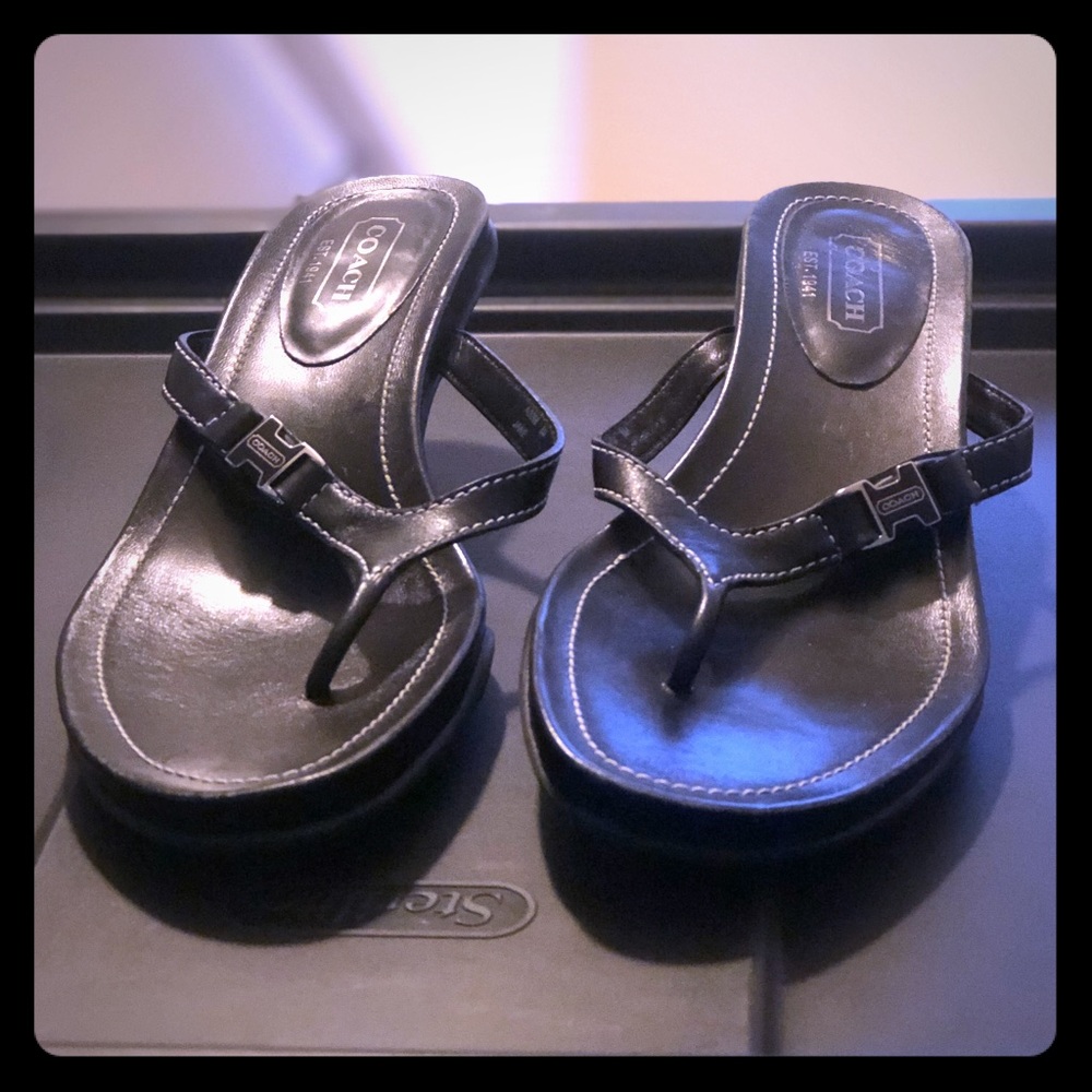 Coach Flip Flop Heels